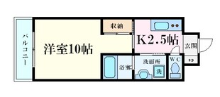 南区役所前駅 徒歩5分 7階の物件間取画像